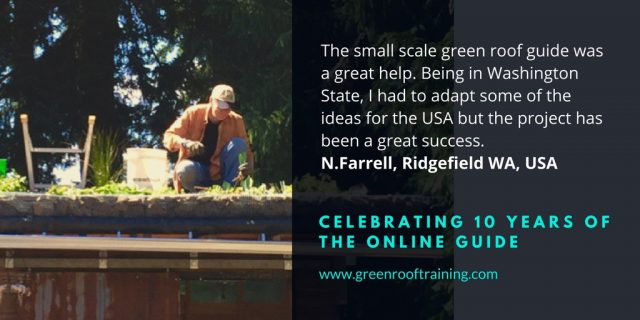 shed green roof - Ridgefield WA